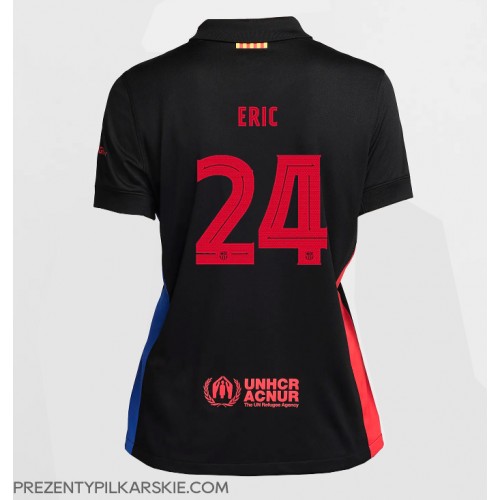 Stroje piłkarskie Barcelona Eric Garcia #24 Koszulka Wyjazdowej dla damskie 2024-25 Krótki Rękaw